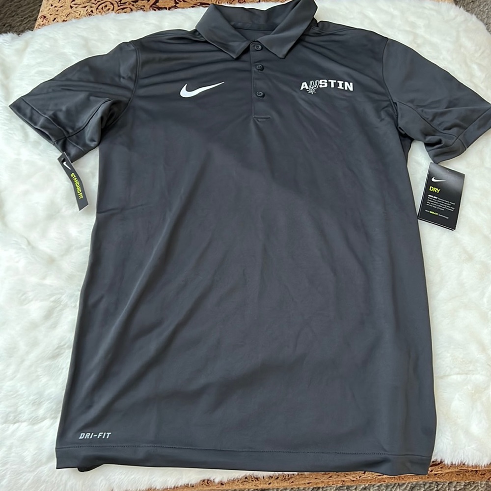 Nike basketball polo shirt